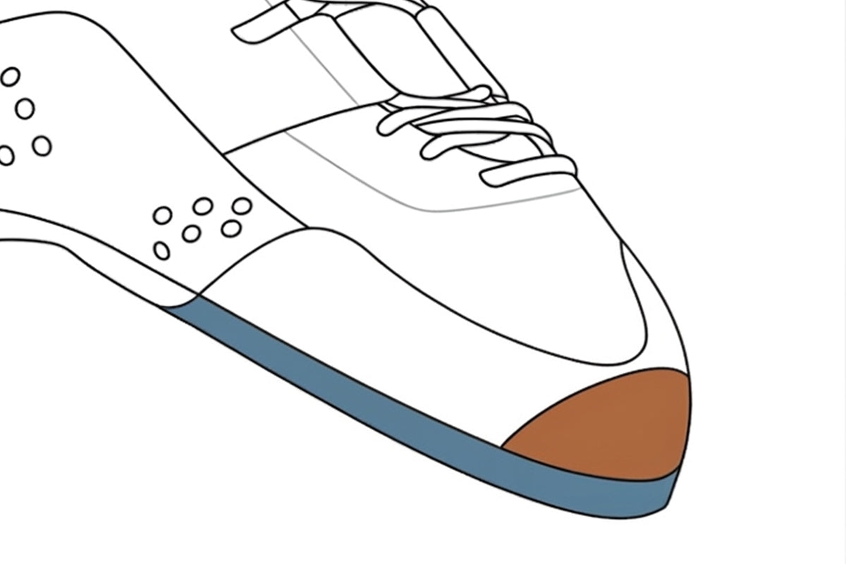 Half Sole + Toe Cap